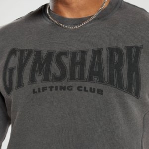 T-SHIRT WASHED ONYX GREY SHORT SLEEVE – Image 4
