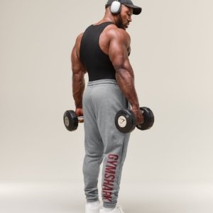 JOGGERS OVERSIZE WORDMARK Charcoal Core – Image 5
